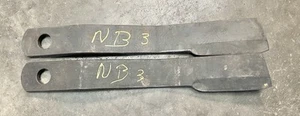 Terrain King Rotary Cutter Blades Part # Unknown ??  Qty. (2) New Old Stock - Picture 1 of 8