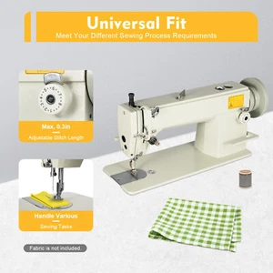 SM 6-9 Leder Nähmaschine Industrie Dickes Material Lockstitch Leder Nähwerkzeug - Bild 1 von 9