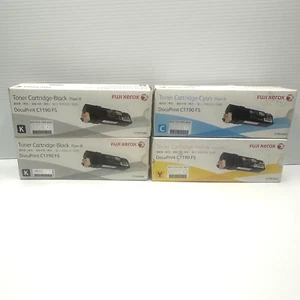 4 x Genuine Xerox CT201260 CT201261 CT201263 - C1190 / C1190FS - BCY Toner - Foto 1 di 6