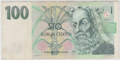 Mazuma *F862 Czech 1997 100 Korun F09 540642 GVF - Image 1 of 2