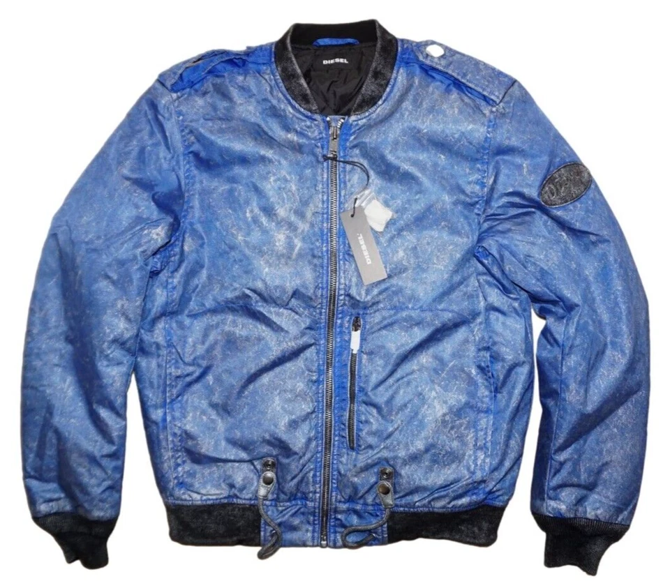 Diesel J-zealand Jacket Olive Green Size S 100 Authentic