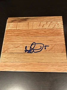 Marcus Williams Signed Autographed 6x6 Basketball Hardwood Floorboard - Picture 1 of 1