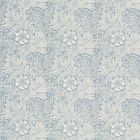 William Morris and Co. Marigold China Blue/Ivory 0.5m Fabric