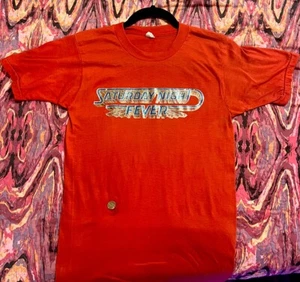 RARE Original Vintage 1977 Saturday Night Fever  T-shirt - Picture 1 of 5