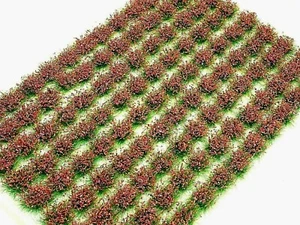 HEATHER FLOWERS 117 TOP QUALITY Grass Tufts Model Railroad 28mm War Game Base - Picture 1 of 12