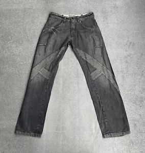 ARMANI JEANS Herren Jeans Hose Gr. 32 Relaxed Fit Straight Hanf 25901 Grau Denim - Bild 1 von 12