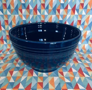 Fiesta 5 Quart Backen Mischen Nestschüssel Kobaltblau Ausverkauft Fiestaware - Bild 1 von 6