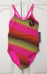 Laguna Girls Reversable One Piece Swimsuit, Size 7,  Color Pink, New with Tags - Picture 1 of 10