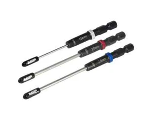 MIP Metric Speed Tip Set (3) Hex Driver Wrench 1.5mm, 2.0mm, 2.5mm Rc Tools - Picture 1 of 2