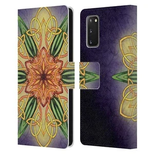 OFFICIAL BRIGID ASHWOOD CELTIC WISDOM 3 LEATHER BOOK CASE FOR SAMSUNG PHONES 2 - Picture 1 of 16