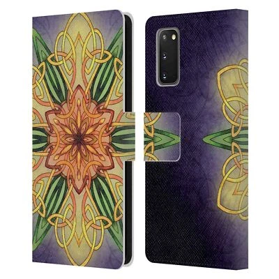 OFFICIAL BRIGID ASHWOOD CELTIC WISDOM 3 LEATHER BOOK CASE FOR SAMSUNG PHONES 2 - Image 1 of 4