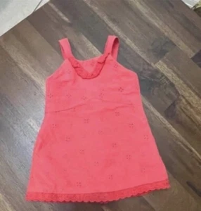 American Girl Puppe Lanie Schmetterling KLEID Ösen koralle orange rot Sommerkleid - Bild 1 von 3