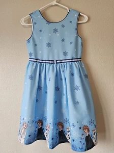Disney Frozen Elsa Anna Formal Girls Dress  - Picture 1 of 9