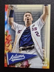 2024 Topps Update Series Baseball #AT-6 ALEX BREGMAN Autumn Tales Insert - Picture 1 of 1
