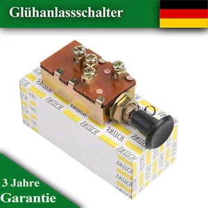 Glühanlassschalter Glühstartschalter Vorglühschalter Startschalter Schlepper NEU - Bild 1 von 6