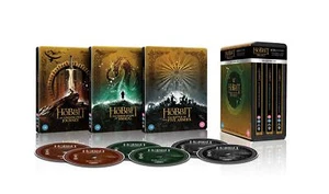 Hobbit Trilogy: Theatrical & Extended Editions - All-Region UHD Steelbook Boxse - Bild 1 von 1