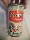 ATLAS PRAGER BOHEMIAN 12 OZ STRAIGHT EDGE STEEL PUNCH FLAT TOP BEER CAN CHICAGO