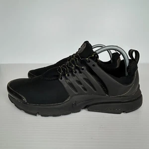 Nike Air Presto Sneakers Men's Size 8US Black Lace Up Running Gym Training - Picture 1 of 12