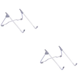  2 PCS Erhöhung Laptop Schreibtisch Schreibtischzubehör Mini-Laptopständer - Bild 1 von 12