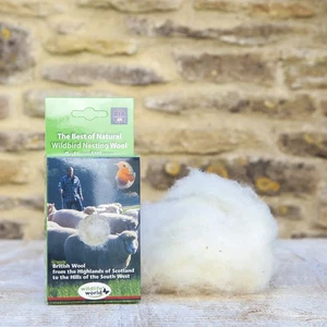 Wildlife World British Nesting Wool Wildlife Birds Nest - Picture 1 of 2