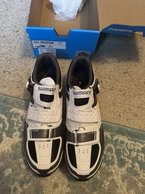 Zapato de ciclismo Shimano para hombre SH-M089W nuevo en caja.  Talla 45/Us 10,5 Foto 1 de 4