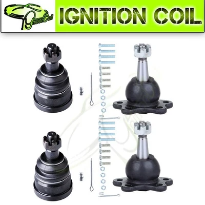 Suspension Kits 4xpieces Lower Upper Ball joint Kit For 93-98 Chevrolet C1500 - Image 1 of 4