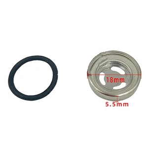 Bike Motorbike Brake Master Cylinder Reservoir Sight Glass Len Gasket Part 18 mm - Picture 1 of 7
