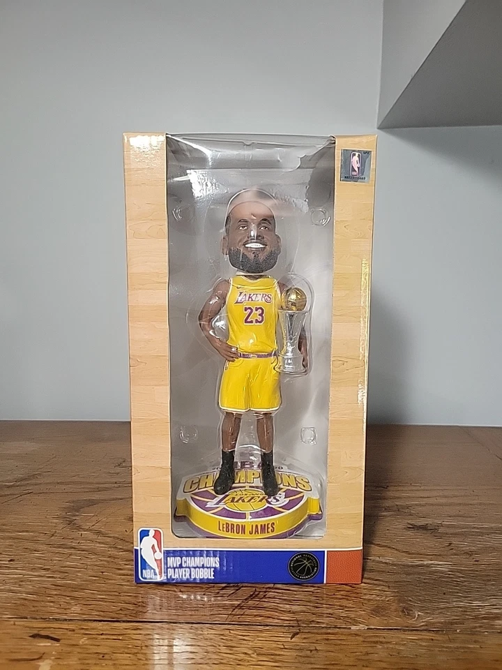LeBron James Los Angeles Lakers 2020 NBA Champions MVP Bobblehead - Image 1 of 1