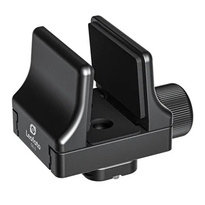 Soporte de abrazadera ligero Leofoto GS-3 - Abrazadera Arca QR, negro, GS-3 - Imagen 1 de 6