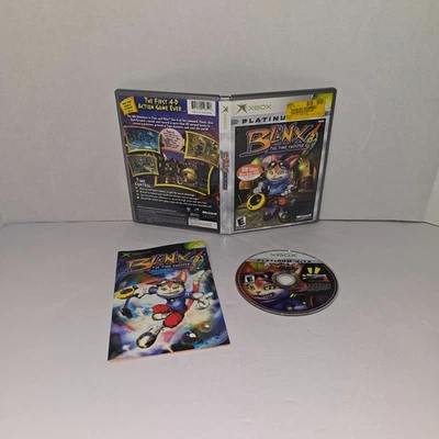 Blinx Time Sweeper [Platinum Hits] Xbox CIB Tested Cleaned Fast Shipping - Image 1 of 2