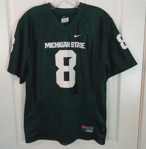 Michigan State Spartans Nike Team Kirk Cousins #8 Jersey Youth Size L Dark Green - Picture 1 of 7