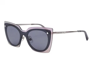 Swarovski SK201 16A Silver Cat Eye Gray Metal Tinted 140mm Women's Sunglasses - Picture 1 of 3