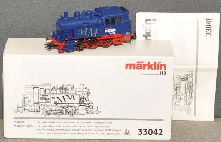 Märklin 33042 Tenderlok "märklin - magazin" blau  Delta/Digital neuwertig OVP H0 - Bild 1 von 1