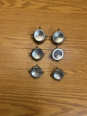 1961 Ford Galaxie Starliner Set Of Stars For Rear Pillar Post - Image 1 of 4