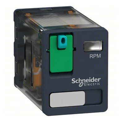 SCHNEIDER General Purpose Relay: Socket Mounted, 15 A Current Rating, 24V DC, 8 - Image 1 of 4