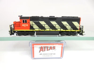 Locomotiva a diesel Atlas 555513 escala N CN Canadian National EMD GP-40 #4010 - Imagem 1 de 4