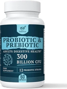 Probióticos Solavica 300 mil millones de UFC | 12 cepas + prebióticos | digestivos e inmunes - Imagen 1 de 6