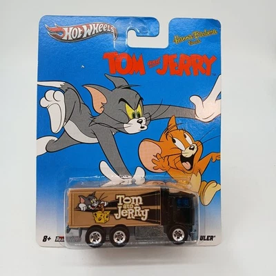 Tom & Jerry - 2011 - Hot Wheels - Camión de carretera - Cultura pop - Real Riders Foto 1 de 4