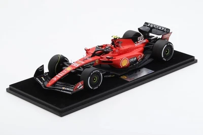 1:18 LookSmart LS18F1054 Carlos Sainz JrFerrari SF23 1st Singapore GP 2023 - Image 1 of 2