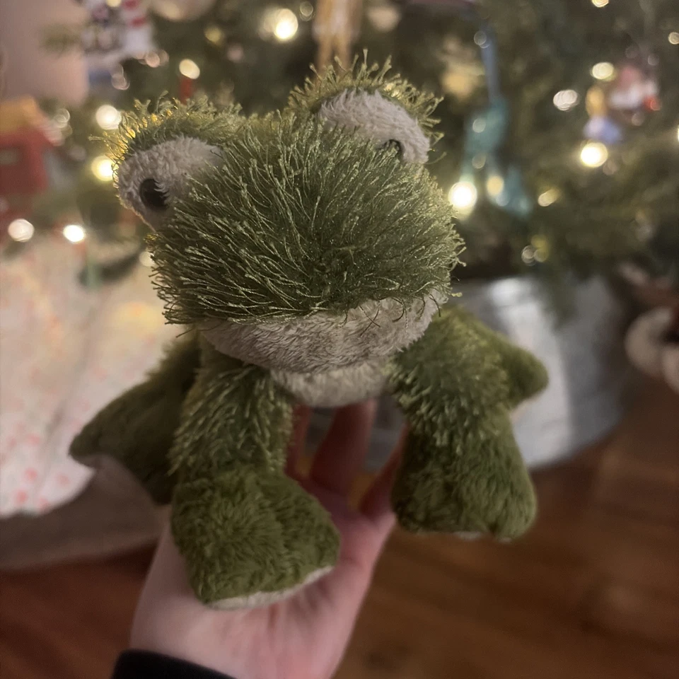 Ganz Webkinz Lil'Kinz Frog HS001 Green Frog Plush Stuff Animal Toy No Code - Image 1 of 4