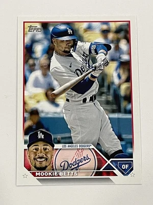 2023 Topps Baseball #50 - Mookie Betts - Los Angeles Dodgers - Image 1 of 2