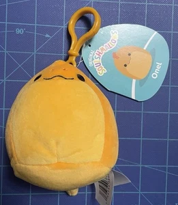 New With Tags Squishmallows 3.5 In Clip On Plush Onell - Picture 1 of 5