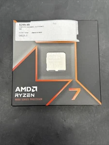 NEW AMD Ryzen 7 9700X 8-Core, 16-Thread Processor 40 MB Cache, Unlocked - Bild 1 von 6