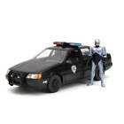 Jada Robocop and Ocp Ford Taurus Detroit Police Matte Black Ages 8+ and Up