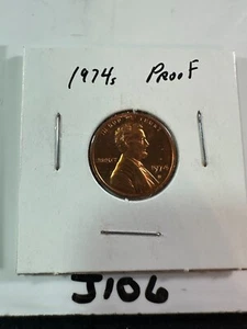 1974s Proof Lincoln Wheat Cent - Picture 1 of 2