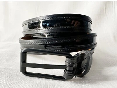 Cintura Giorgio Armani Donna - Vernice Pelle da sera. 85 cm primo buco - Immagine 1 di 4