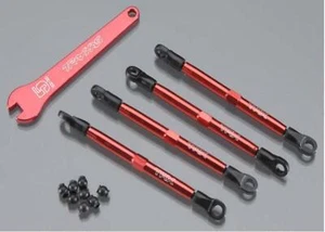 Traxxas 7138X Aluminum Toe Links Red 1/16 E-Revo Summit Grave Digger - Picture 1 of 2