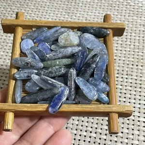 49g Selten!! Natürlicher schöner blauer KYANIT mit Quarzkristall Präparat grob - Bild 1 von 9