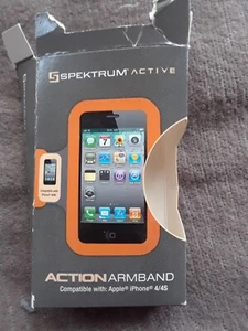 Spectrum Active Action Adjustable Armband for Apple and iPhone 4 or 4S - Photo 1 sur 9