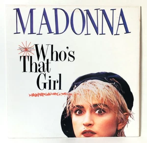 Madonna Who's That Girl US 12" Single Extended Version Dub Sire #0-20692 1987 - Picture 1 of 7